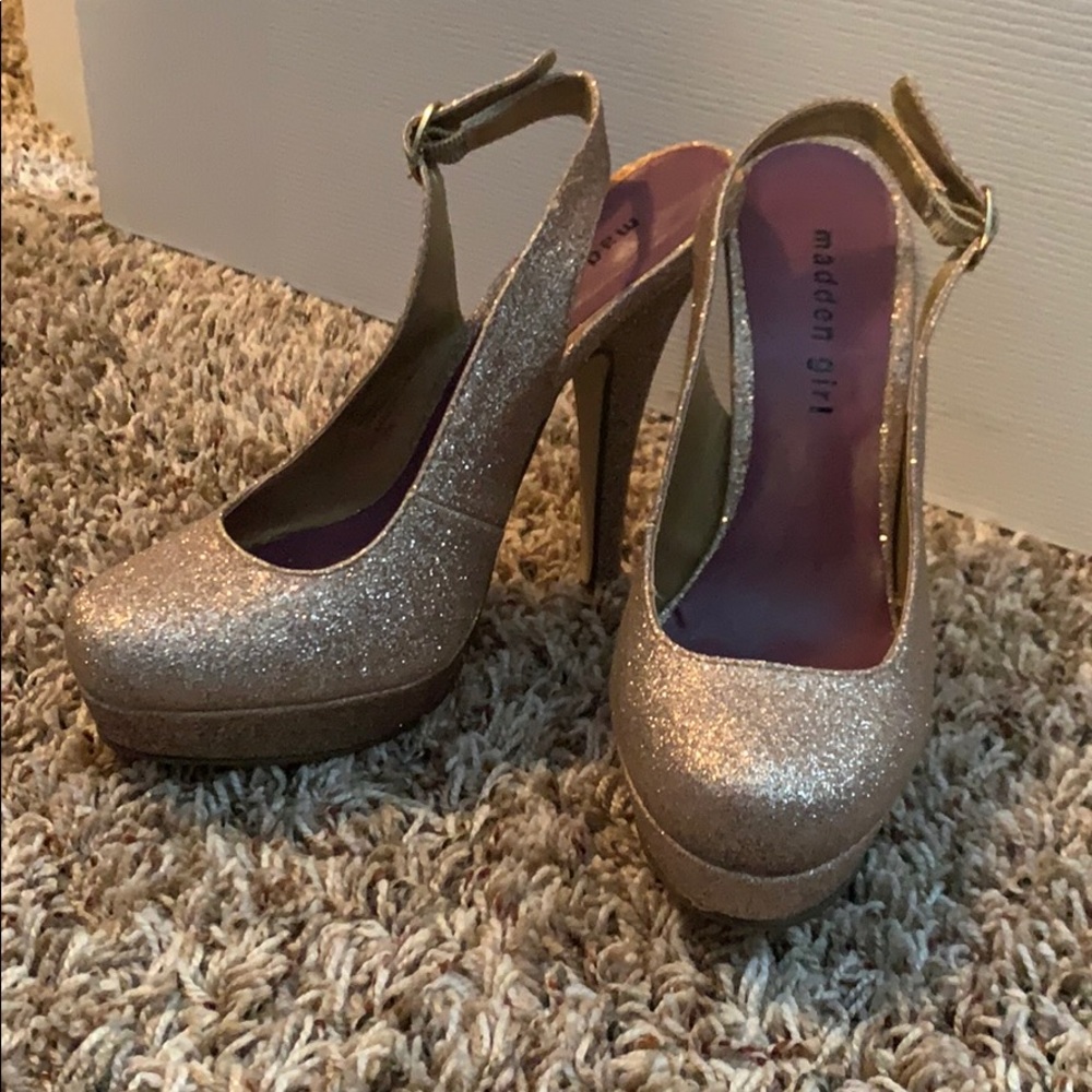 Madden Girl Sparkly Heels